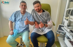 hokejista Michal Valent operace očí iClinic 1